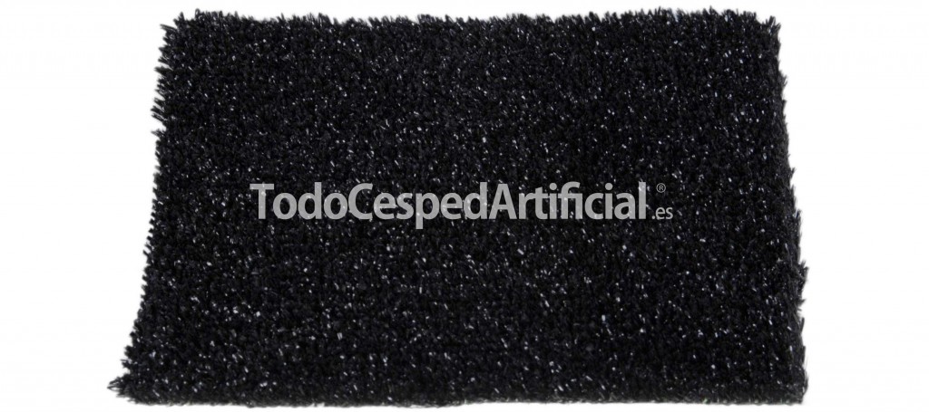cesped artificial color negro
